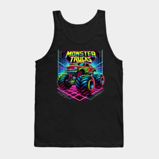 Monster Truck Birthday Party Monster Trucks Tank Top